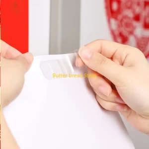 W89C Transparent Double Sided Sticker Pads Waterproof for DIY Art Craft 60X
